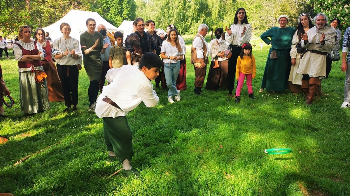 Los patios de Logroño viajarán al siglo XVI con el primer torneo interescolar de juegos populares renacentistas
