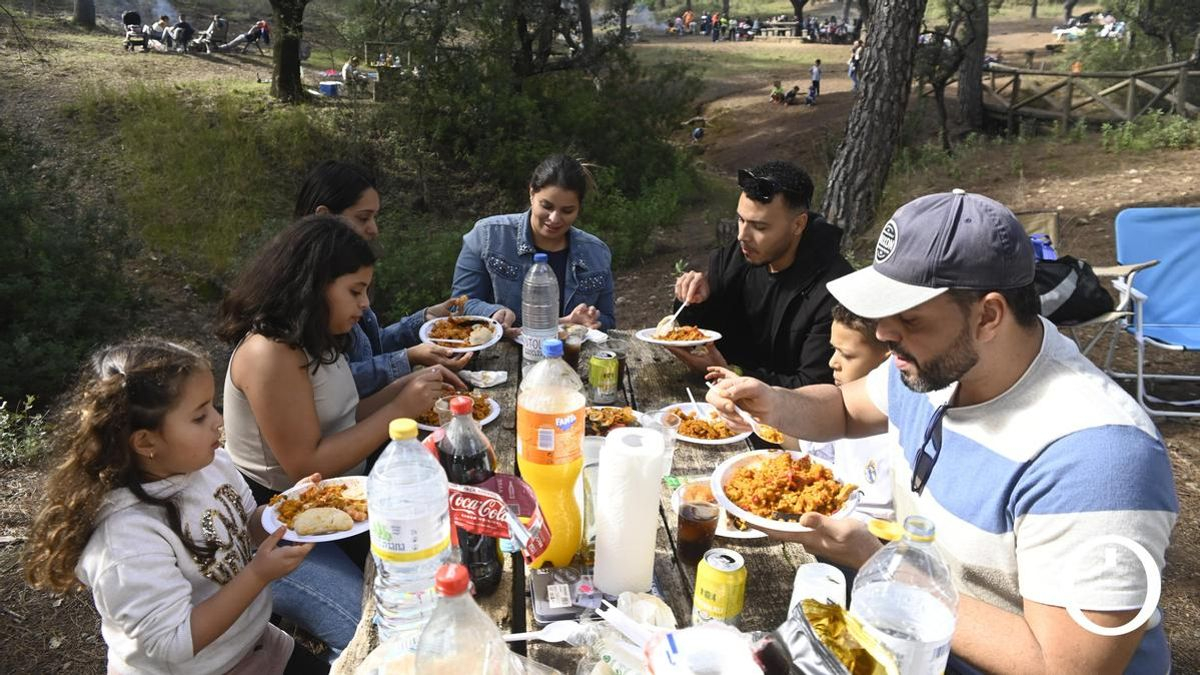 Peroles en Los Villares por el día de San Rafael