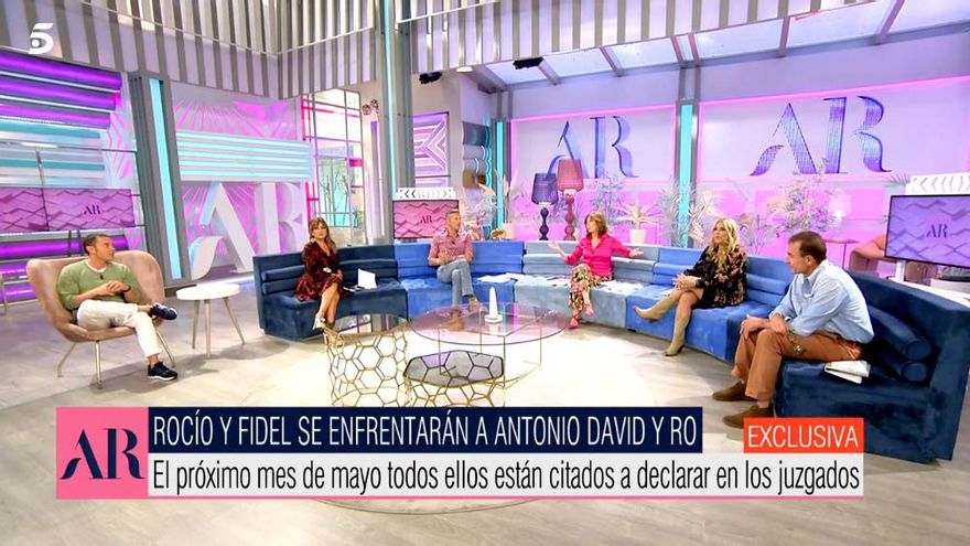 'El programa de AR' adelanta que Rocío Carrasco, Fidel Albiac, Antonio David y Rocío Flores se verán en el juzgado