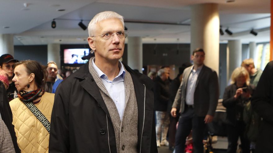 El primer ministro de Letonia, Arturs Krisjanis Karins, ganador de las legislativas celebradas el sábado 1 de octubre. EFE/EPA/TOMS KALNINS