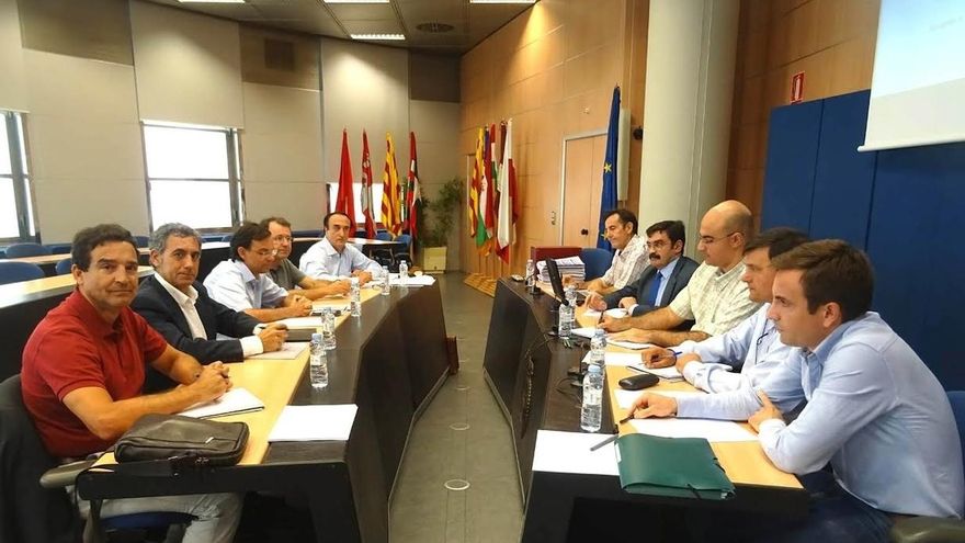 La CHE incide en que "no se han detectado movimientos significativos en la ladera" derecha en Yesa