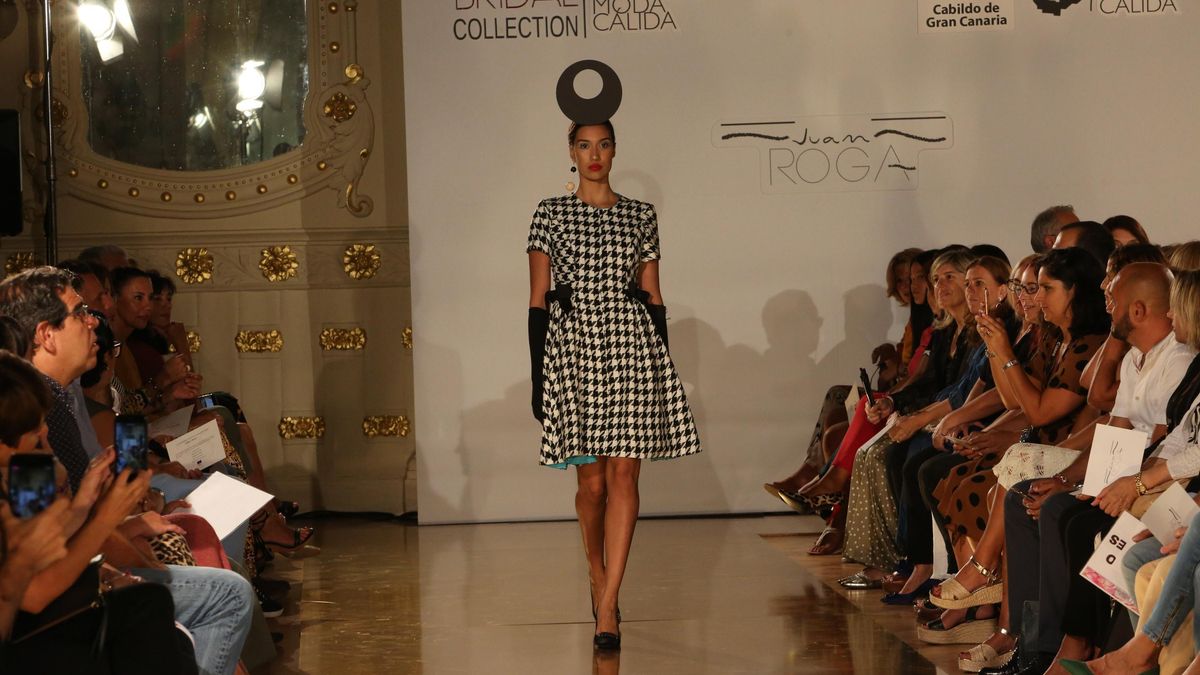 Desfile del diseñador Juan Roga en la pasarela Gran Canaria Colección Bridal