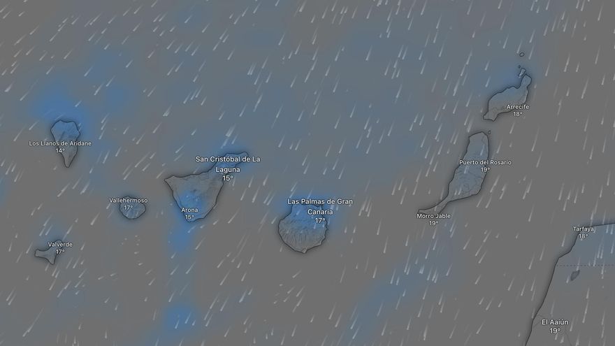Lluvias, viento y hasta calima: el tiempo para los próximos días en Canarias