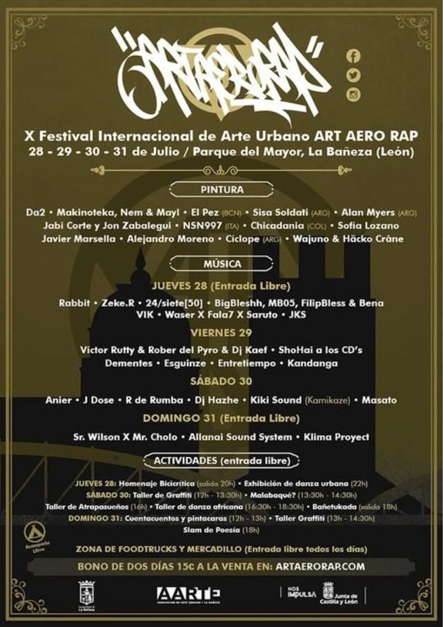 Programa Art Aero Rap de La Bañeza.