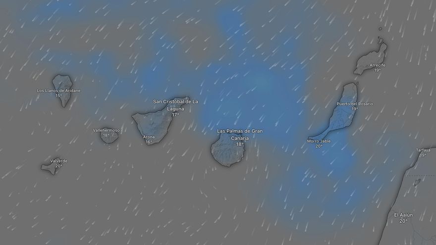 La lluvia regará de nuevo a Canarias: esta es la previsión de Aemet