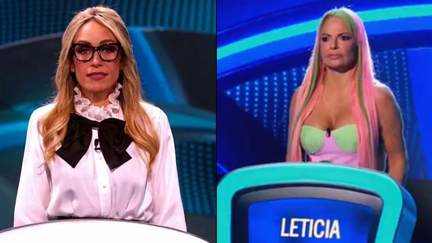 Luján Argüelles aclara la duda de si será "borde" en 'El rival más débil' con su corte a Leticia Sabater en la nueva promo