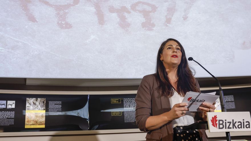 Descubren un nuevo yacimiento prehistórico con pinturas rupestres en Gamiz-Fika (Bizkaia)