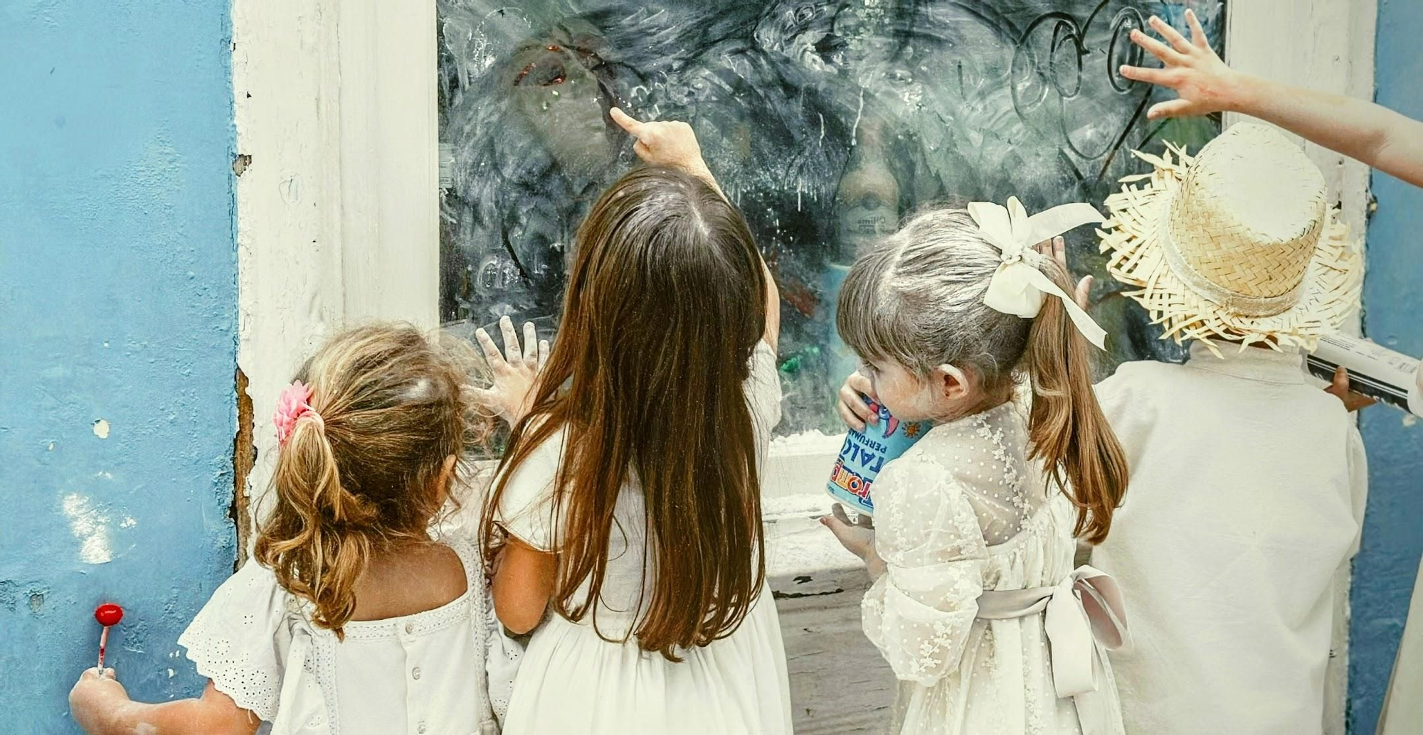 Los ‘peques indianos’ desembarcan en Santa Cruz de La Palma.