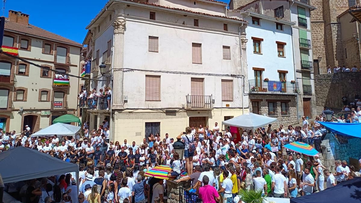El pueblo de Torrecilla en Cameros se llena en verano
