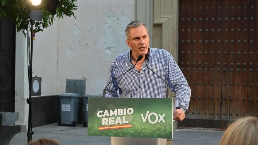 El vicepresidente de Vox y portavoz del partido en el Ayuntamiento de Madrid, Javier Ortega Smith.