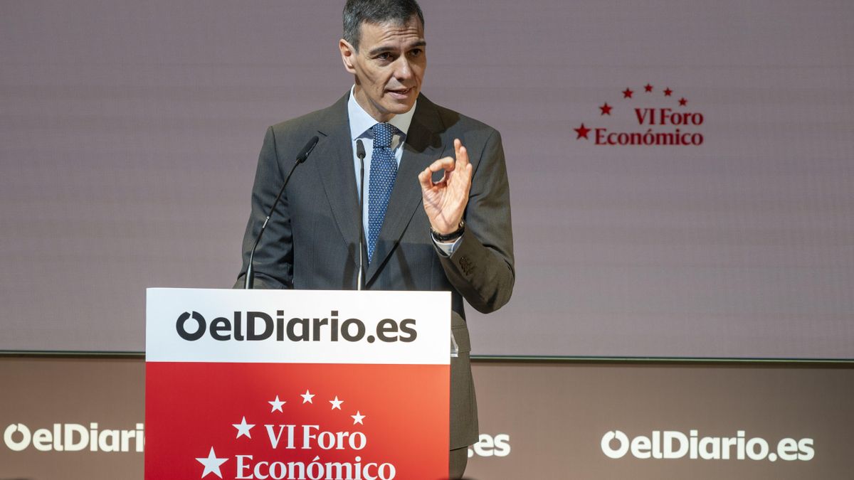 Pedro en el VI Foro económico