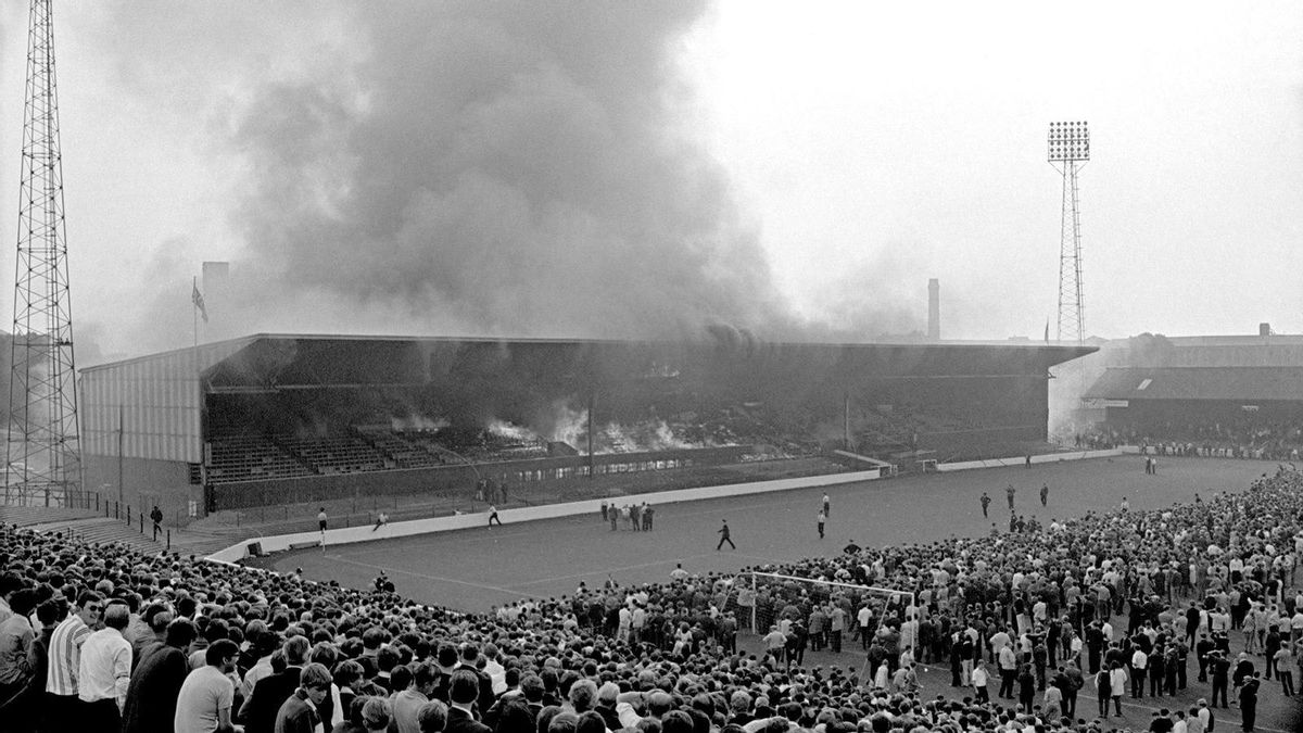 Incendio en el City Ground en 1968