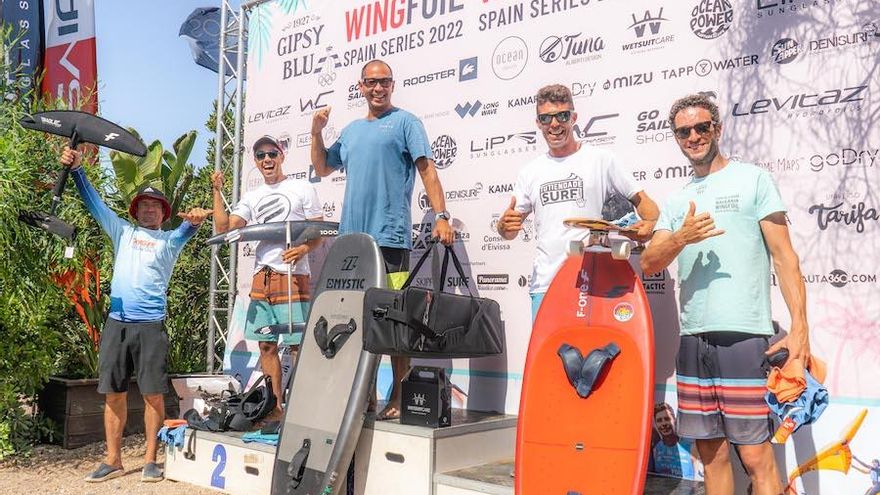 Gunnar Biniasch gana la Copa de España de Wing Foil Race