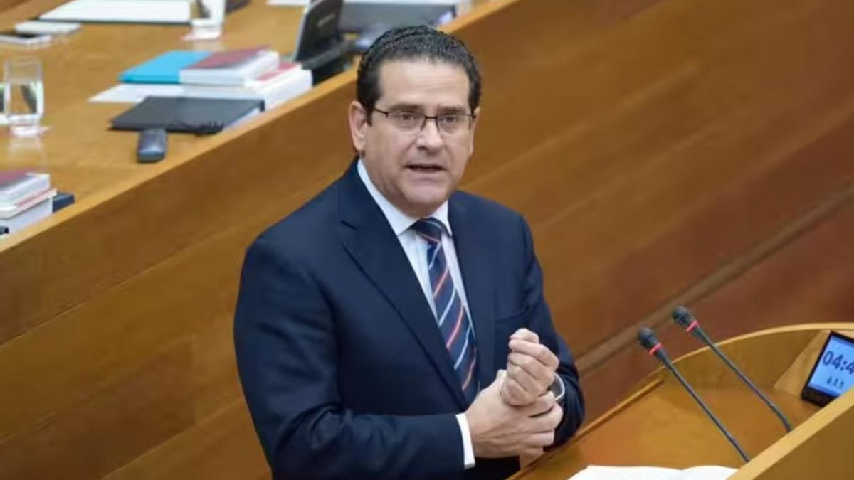 Jorge Bellver, en las Corts Valencianes, en una imagen de archivo.