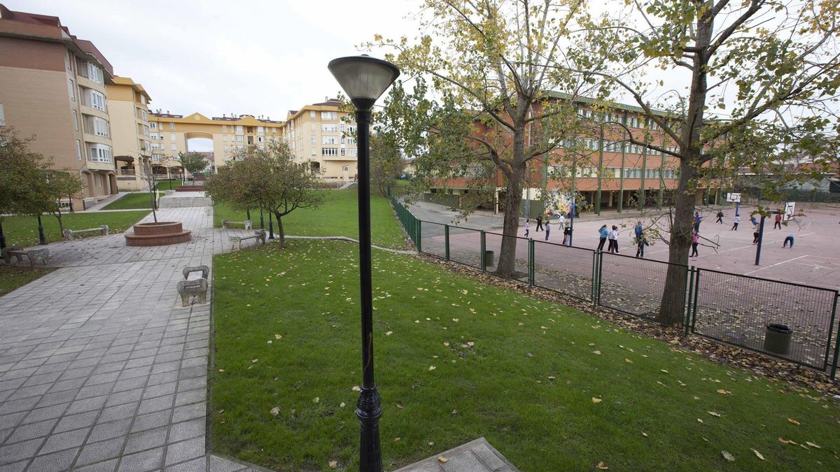 Colegio Matilde de la Torre, donde hay en cuarentena dos aulas