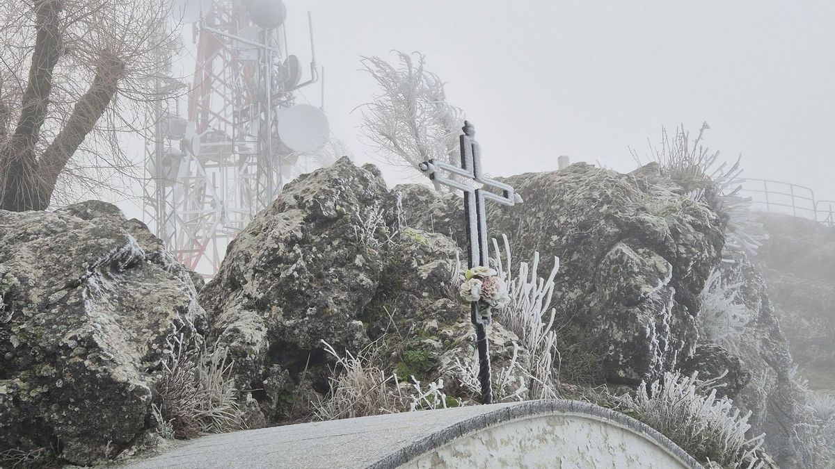 Nieva en la Sierra de Cabra