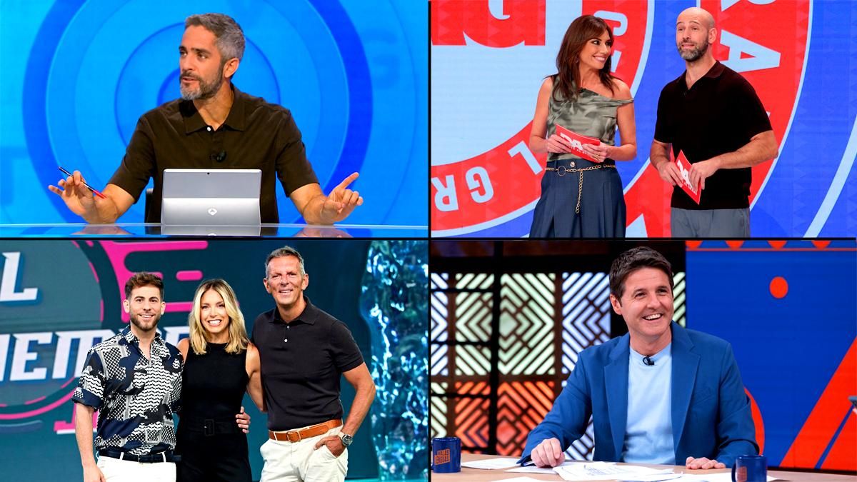 Cuatro de los principales programas de la tarde televisiva