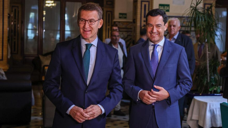 Moreno afirma que Catalunya y Euskadi fueron "privilegiados por el franquismo" y pide a diputados del PSOE votar a Feijóo