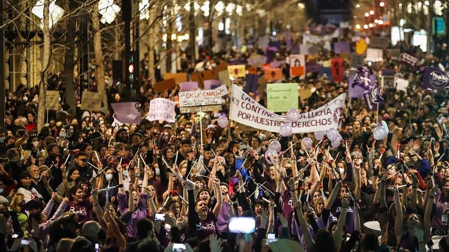 Manifestación del 8M en Granada