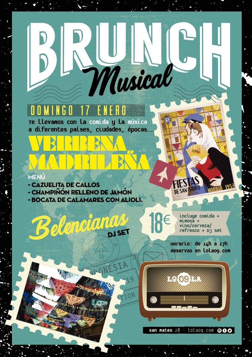 Brunch musical Lola09 17 de enero