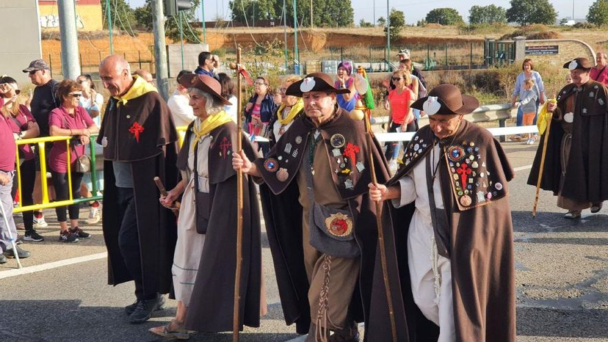 El Camino de Santiago, presente en la romería de San Froilán en La Virgen del Camino.