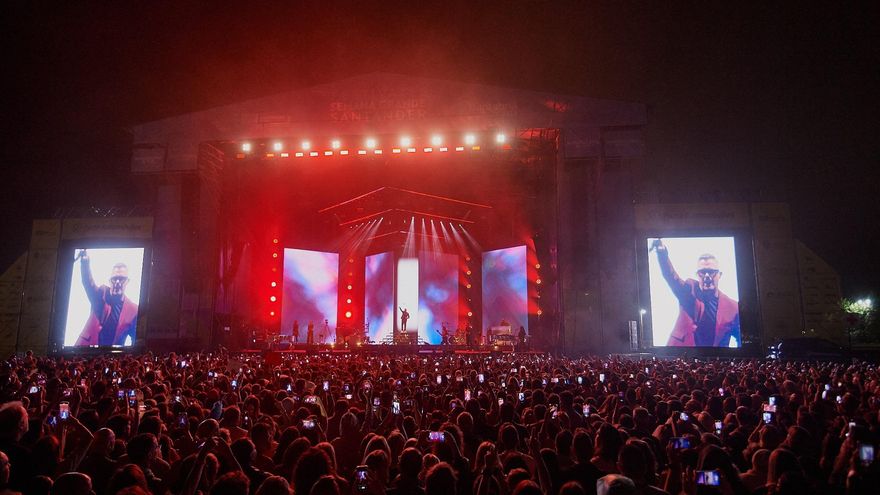 Concierto de Alejandro Sanz en Santander