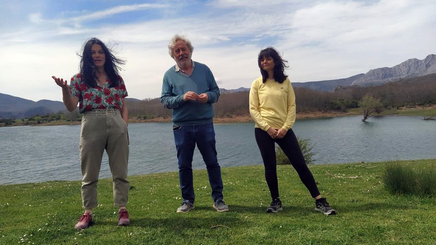 Nuria Rubial, Julio Llamazares e Inés Seijas