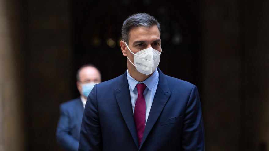 El presidente del Gobierno, Pedro Sánchez