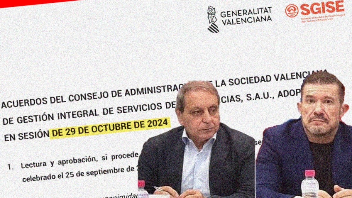 El exsecretario autonómico de Emergencias, Emilio Argüeso, y el director general Alberto Martín Moratilla.