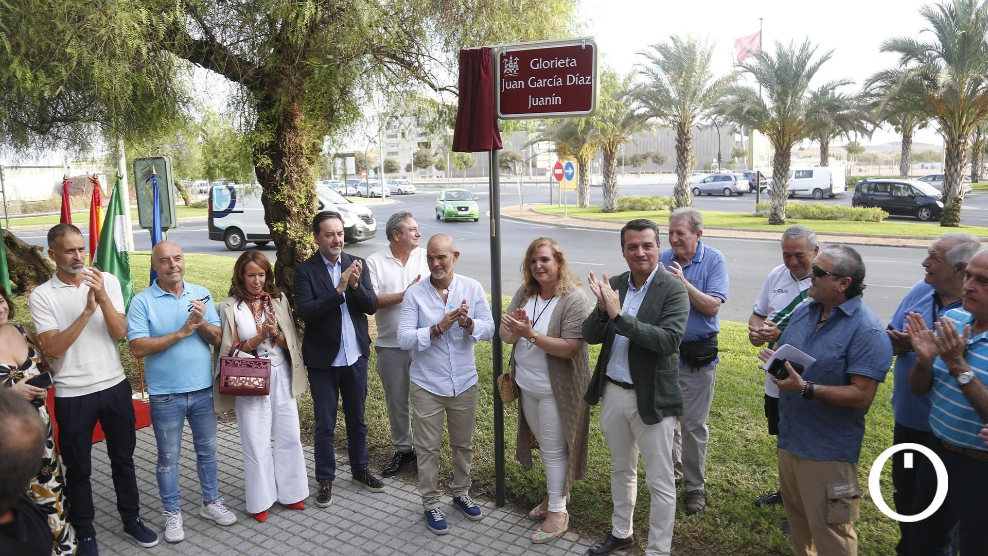 El eterno '8' del Córdoba CF ya tiene su espacio junto a El Arcángel