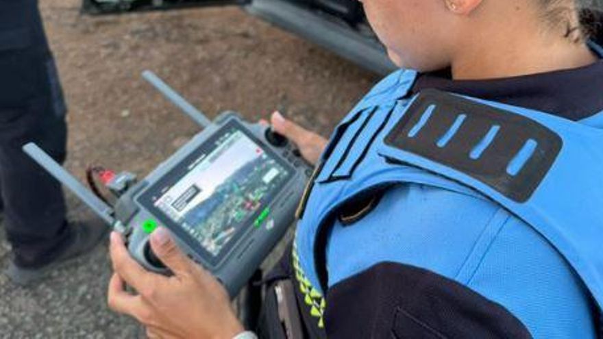 Unidron de la Policía Local de Telde.