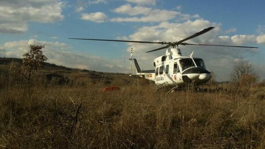 Incendio en Valporquero de Rueda. / Foto: Brif Tabuyo