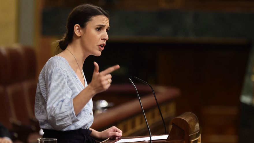 La ministra de Igualdad, Irene Montero.