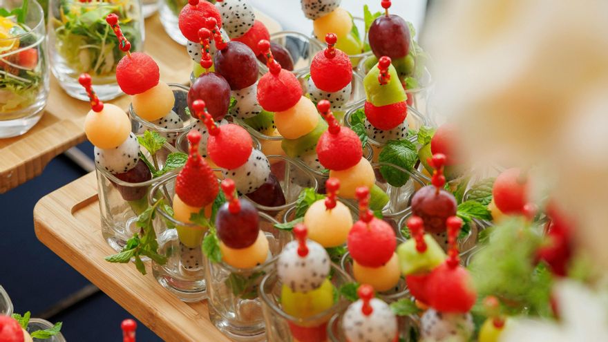 La combinación de algunas frutas con ingredientes salados es muy interesante