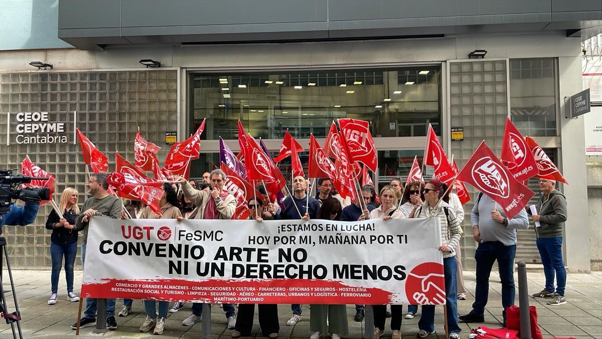 UGT protesta ante la patronal para que se excluya a Cantabria del convenio estatal de textil