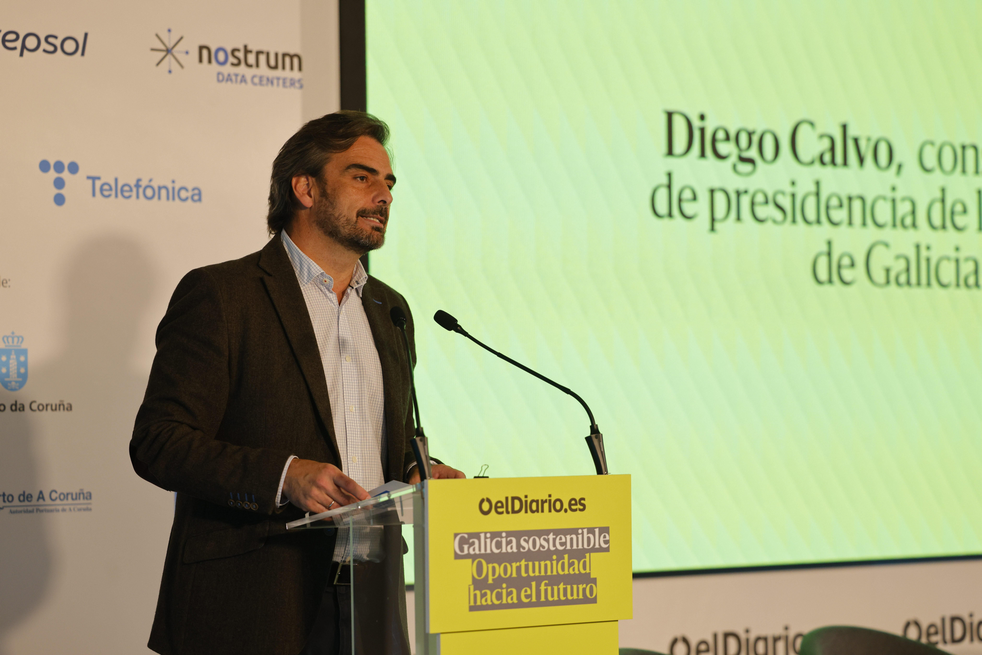 Diego Calvo, conselleiro de presidencia de la Xunta de Galicia