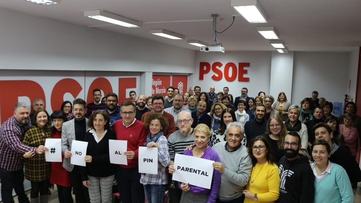 Partidos, sindicatos y colectivos nacionales e internacionales firman un manifiesto contra el 'pin parental'