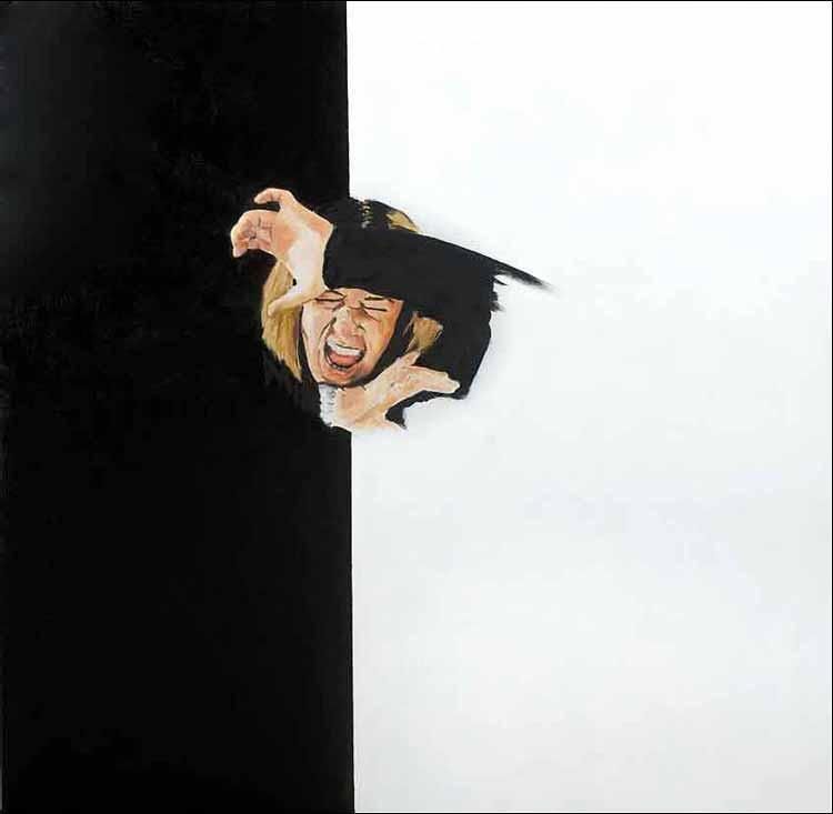 Otra obra de Marta Mariño, titulada 'Can We'