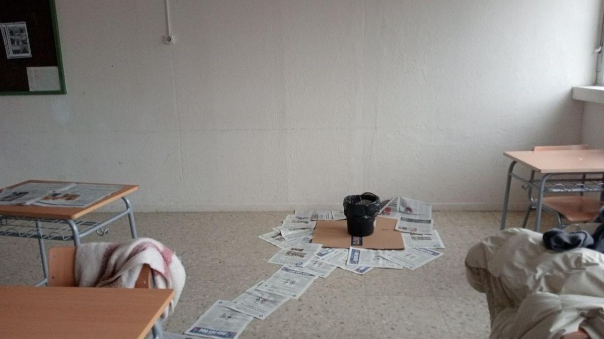 Denuncian goteras y desperfectos en tres institutos públicos de Zaragoza: "Se imparte clase en condiciones indignas"