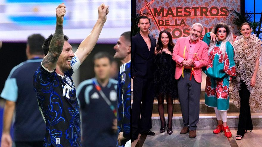 Argentina deslumbra en RTVE con su pase a la final del Mundial (63.1%) y lleva a récord histórico a 'Maestros de la costura'