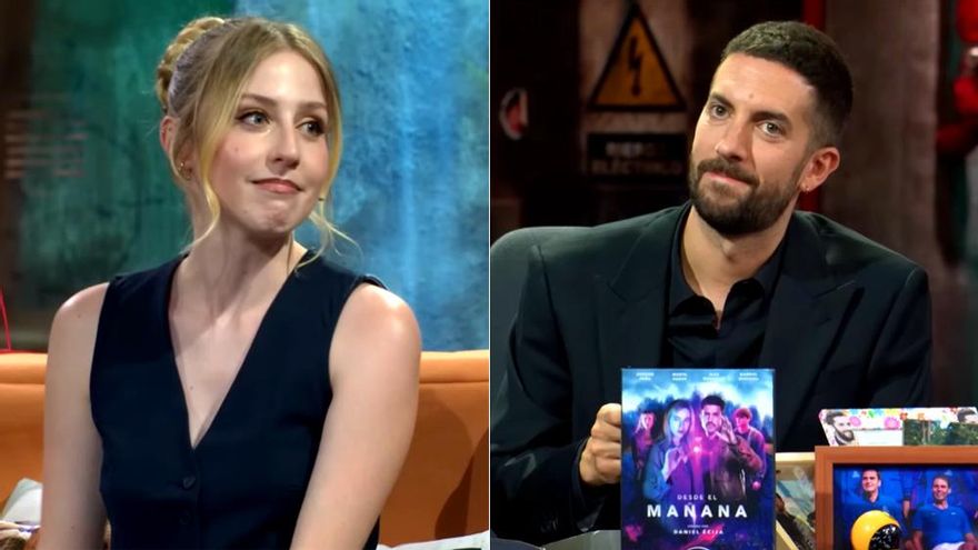 Denisse Peña "hizo sudar" a Broncano al recordarle que su serie de TVE acaba porque llega él