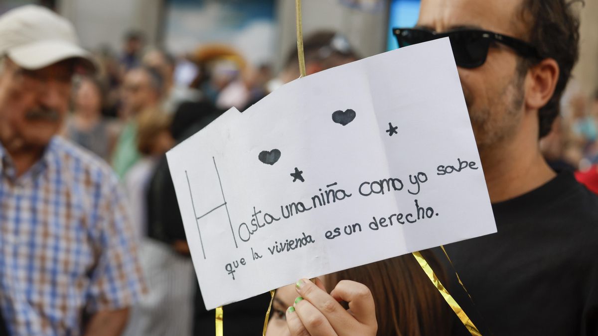 "Hasta una niña como yo sabe que la vivienda es un derecho"