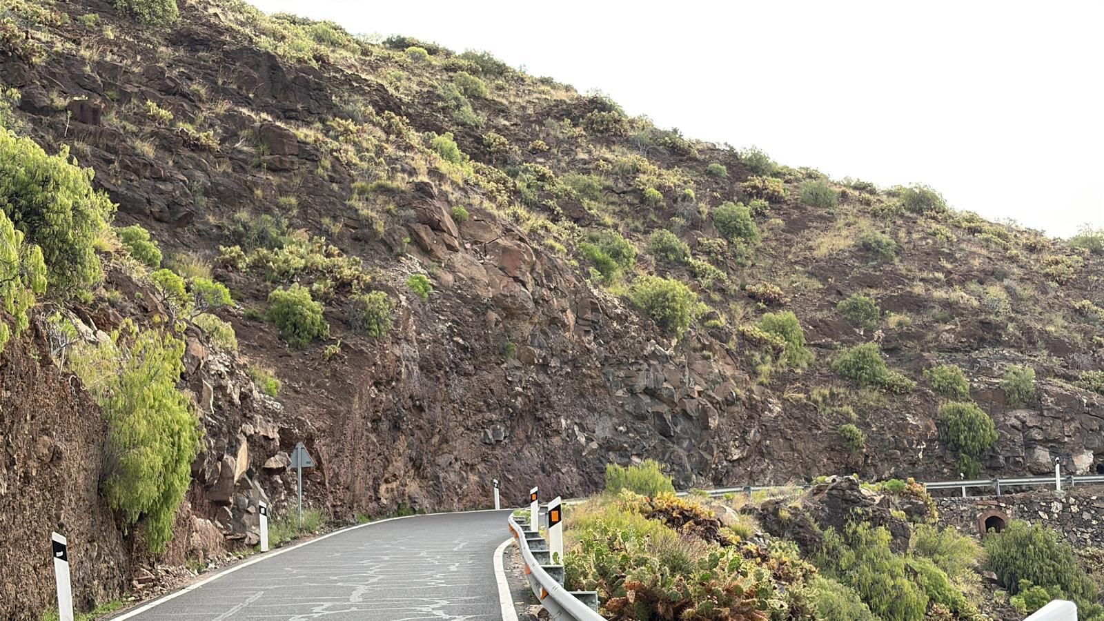 Tramo que cruza el barranco del Draguillo.