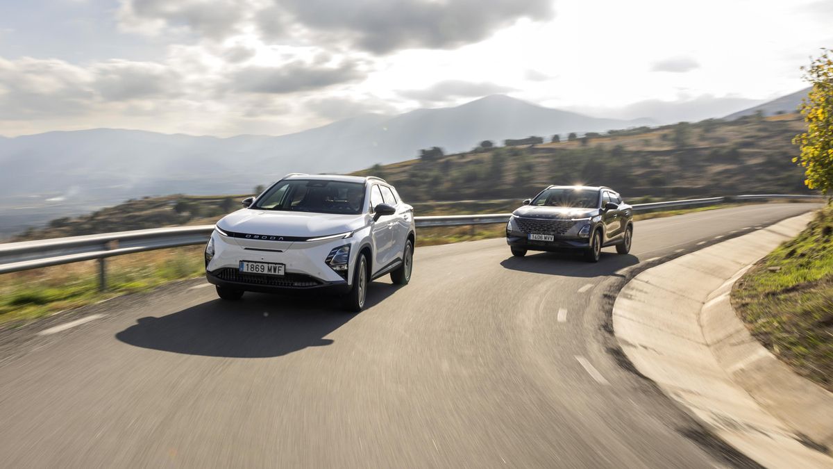 Omoda 5 EV en circulación.