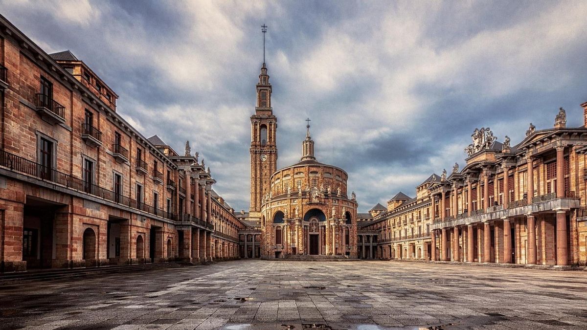 La Universidad Laboral de Gijón.