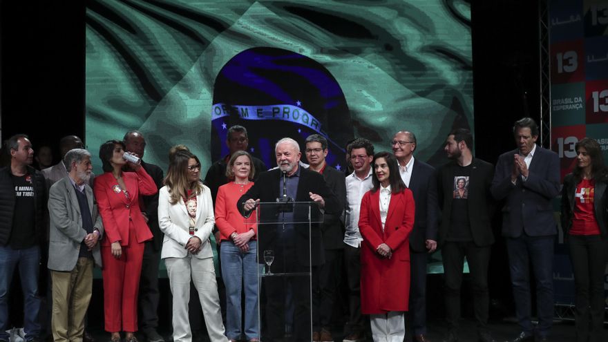 Lula da Silva habló después de la elección: "La segunda vuelta será la primera oportunidad para tener un debate cara a cara con Bolsonaro”