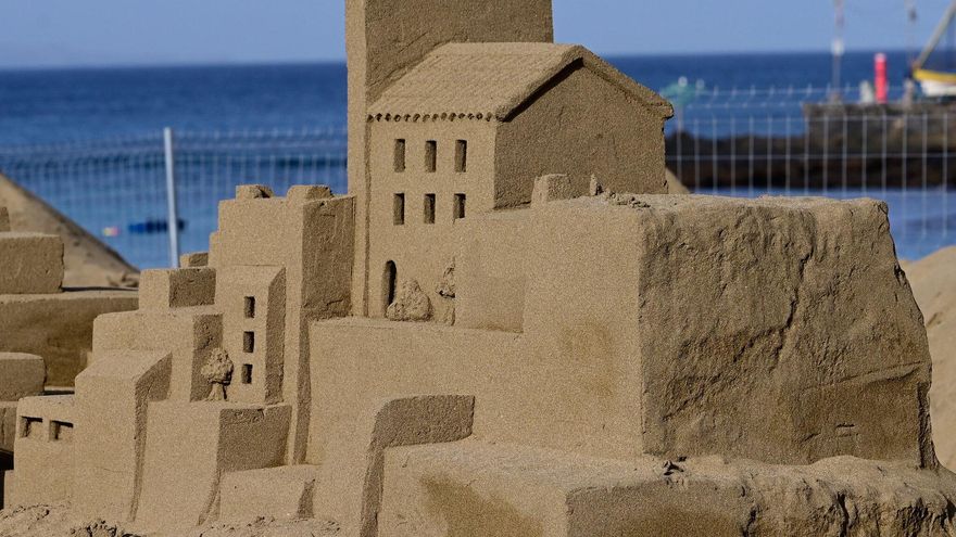 El Belén de Arena de Las Canteras recibió 250.000 visitantes, un 50% más que el año anterior