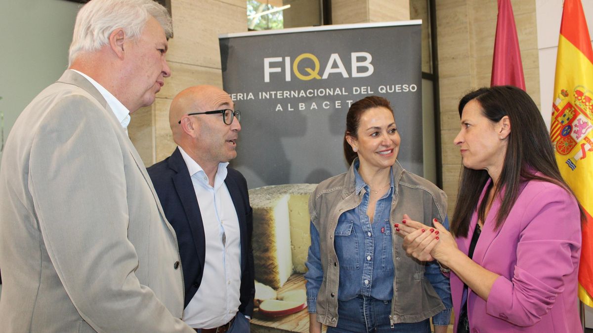 Un momneto de la presentación de la IV Feria Internacional del Queso