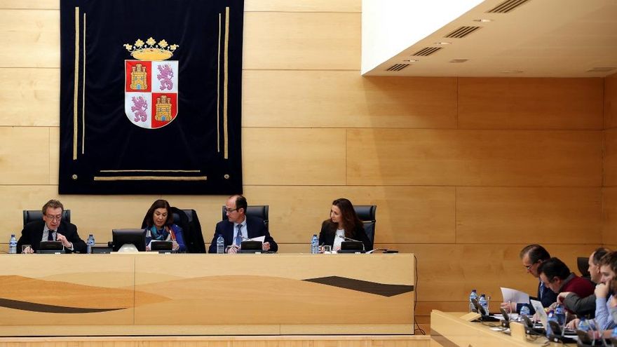 Miriam Chacón / ICAL Comparecencia del vicepresidente, José Antonio de Santiago-Juárez, en las Cortes.