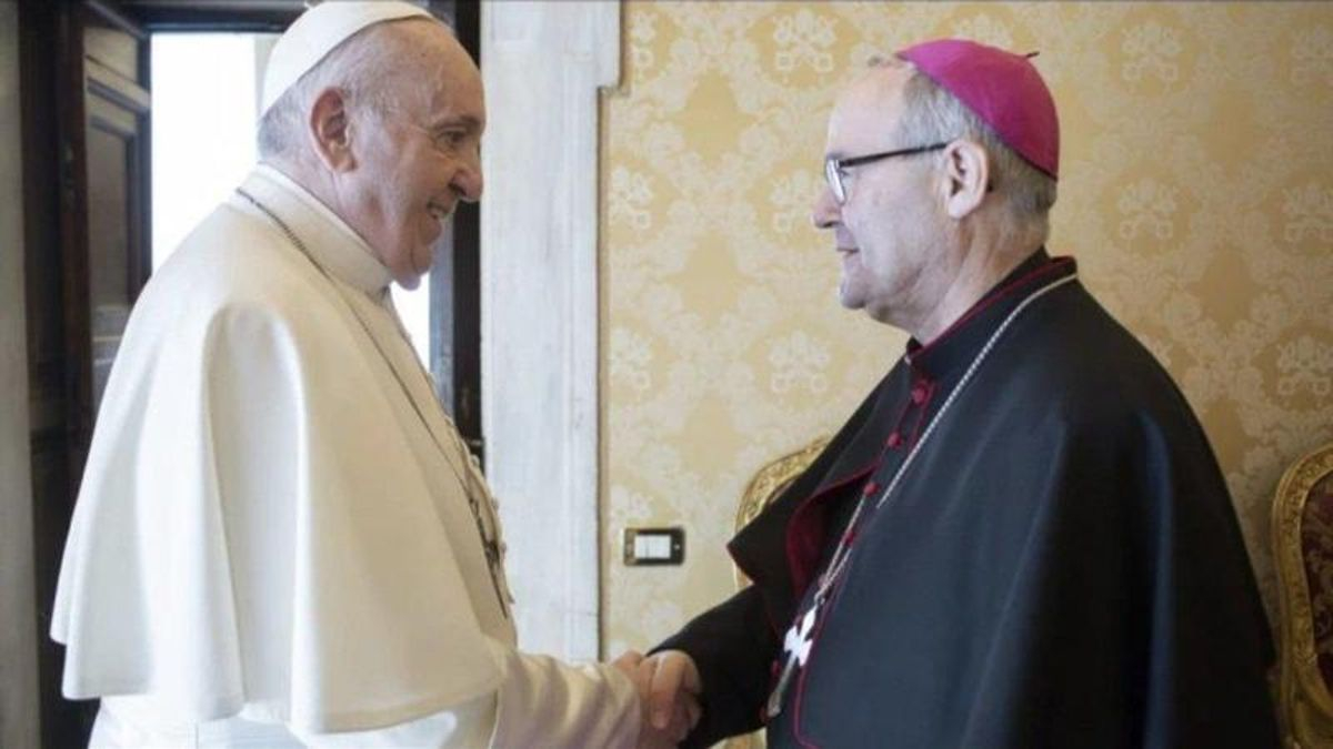 El arzobispo de Toledo con el Papa Francisco